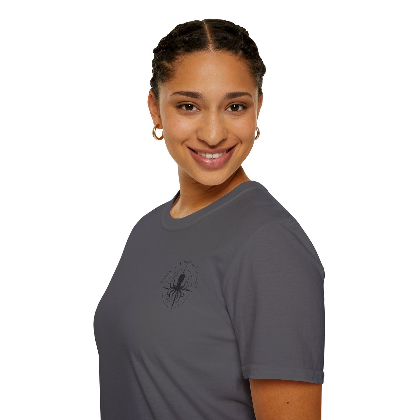 CC&D-Laser Warning T-Shirt — 'WARNING: Moderately trained lunatic playing with expensive laser equipment' Casual Game Night Tee